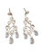Boucles d'oreilles H. STERN - Boucles d’oreilles Or blanc Pierres de Lune 58 Facettes