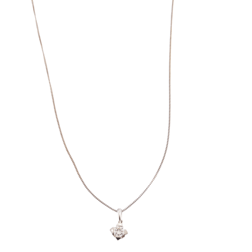 Collier Collier pendentif diamant solitaire 58 Facettes 220387