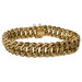 Bracelet American mesh bracelet, yellow gold 58 Facettes