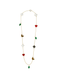 Van Cleef & Arpels “Lucky Alhambra” long necklace in yellow gold and hard stones. 58 Facettes 30604