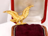 Brooch Golden Eagle Brooch in Gold 58 Facettes 578