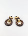 Earrings Gold and Wood Earrings from Amourette 58 Facettes 521
