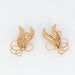Earrings Vintage Flower Earrings in Rose Gold 58 Facettes 501