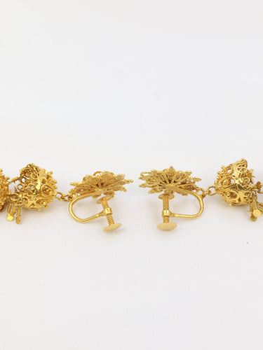 Boucles d'oreilles Boucles d’oreilles en or jaune 58 Facettes 177