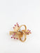 Brooch Vintage brooch in gold, diamonds and rubies 58 Facettes 391.11