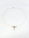 Necklace Art Nouveau Flower necklace sapphires and diamonds 58 Facettes 391.15