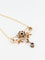 Collier Collier Art Nouveau Fleur saphirs et diamants 58 Facettes 391.15