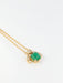 Emerald and diamond necklace 58 Facettes 391.12