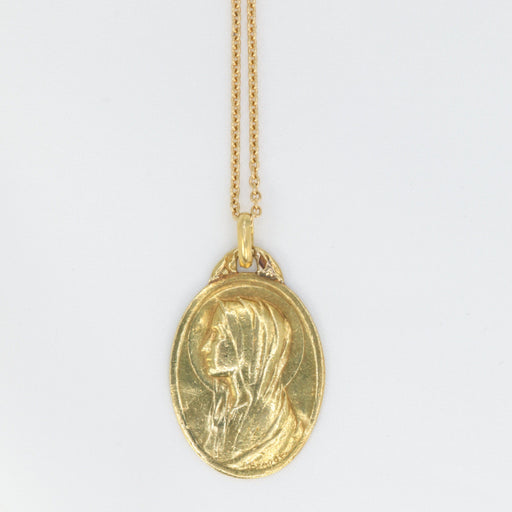 Pendentif P. Brandt - Médaille ancienne en or jaune 58 Facettes 243