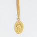 Medal Pendant in Yellow Gold 58 Facettes 497