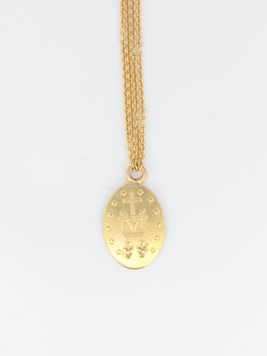 Pendentif Médaille en Or jaune 58 Facettes 497