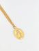 Medal Pendant in Yellow Gold 58 Facettes 497