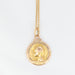 Art Nouveau Medal pendant in yellow gold 58 Facettes 557