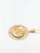 Pendentif Médaille vintage en or jaune et blanc 58 Facettes 672