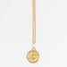 Vintage medal pendant in yellow gold 58 Facettes
