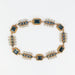 Bracelet Bracelet in gold, sapphires and fine pearls 58 Facettes 286