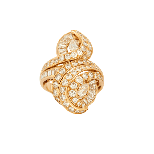 Bague 53 Bague de phalange Diamants 58 Facettes