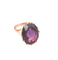Bague Bague Grenat rhodolite violet 58 Facettes AA1609