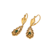 Earrings Yellow gold and emerald earrings 58 Facettes 24963
