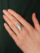 Bague 57 Bague Marquise Or blanc Diamants 58 Facettes 6729A