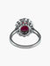 Ring 52 Pompadour Ruby Diamond Ring 58 Facettes 4620A