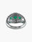 Bague 54 Bague Or blanc Emeraudes Diamants 58 Facettes 6806