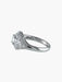Ring 52 Diamond Solitaire Ring surrounded by brilliants 58 Facettes 7158A
