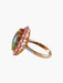 Ring 57 Black Opal Ring Pink Sapphires 58 Facettes 7232A