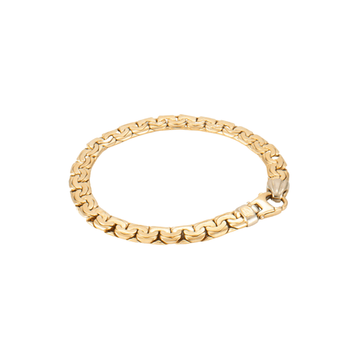 Bracelet Bracelet maille plate 58 Facettes EL4