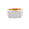 Bague Bague Chevalière pavage Diamants 58 Facettes 1