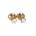 Diamond chip earrings 0,60 ct 58 Facettes 260
