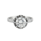 Bague 53 Bague Solitaire Platine Diamant 1.45ct 58 Facettes ADA02