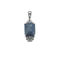 Pendentif Pendentif Saphir Ceylan non chauffé Diamants 58 Facettes