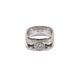 Ring 55 DINH VAN “Capucine” ring 58 Facettes