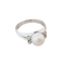 Bague Bague Perle de culture blanche Diamants Or Blanc 58 Facettes AA 1500