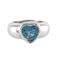 Bague Bague Piaget, "Coeur", or blanc et topaze. 58 Facettes