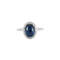 Bague Bague Saphir cabochon Diamants 58 Facettes