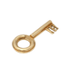Pendant Key pendant in 18 carat gold 58 Facettes E360036