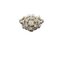 Bague 55.5 Bague vintage or platine diamants 58 Facettes