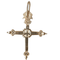 Pendentif Croix régionale Jeannette or jaune 58 Facettes