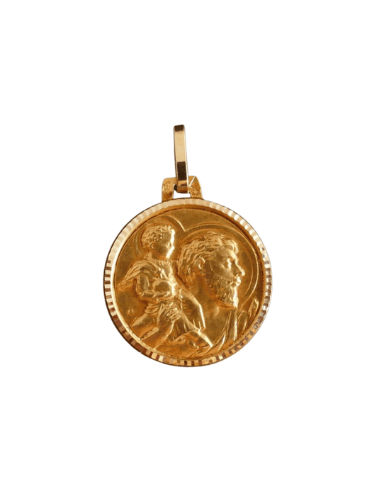 Pendentif Médaille Saint Christophe Or Jaune 58 Facettes 599282