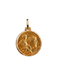Saint Christopher Medal Pendant Yellow Gold 58 Facettes 599282