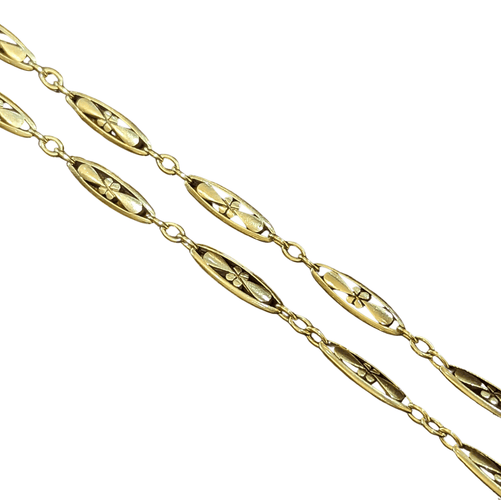 Collier Collier XIXe époque victorienne en or 18k 58 Facettes