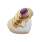 Bague Bague Améthyste Or jaune 58 Facettes AA 1253