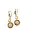 Drop Earrings In Gold And Cameos 58 Facettes 994026