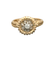 Bague 52 Bague vintage or 2 tons Diamant 58 Facettes