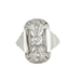 Ring 49 Art Deco ring, diamonds 58 Facettes