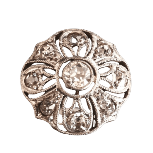 Bague 54 Bague fleur, diamants 58 Facettes 1084362