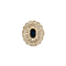 Bague 58 BAGUE ART DÉCO SAPHIR DIAMANTS 58 Facettes