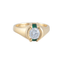 Ring Mellerio Emerald Diamond Ring 58 Facettes